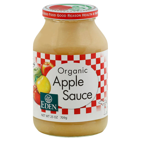 Eden Foods Sauce Apple 25 Oz Pack of 12