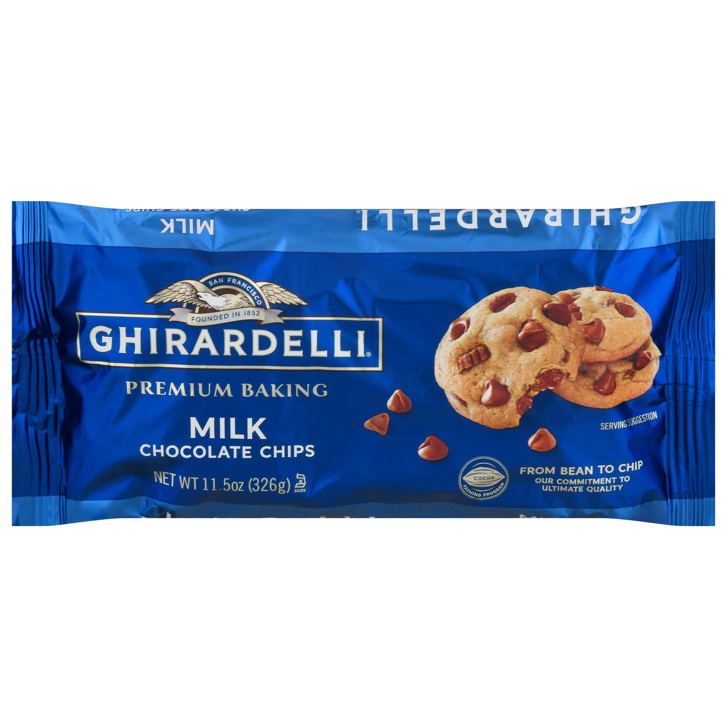 Ghirardelli Chocolate Chip Milk 11.5 Oz (Pack Of 12)