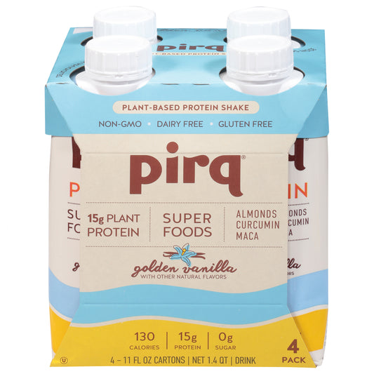 Pirq Plant Protein RTD Vanilla 44 FO (Pack Of 3)