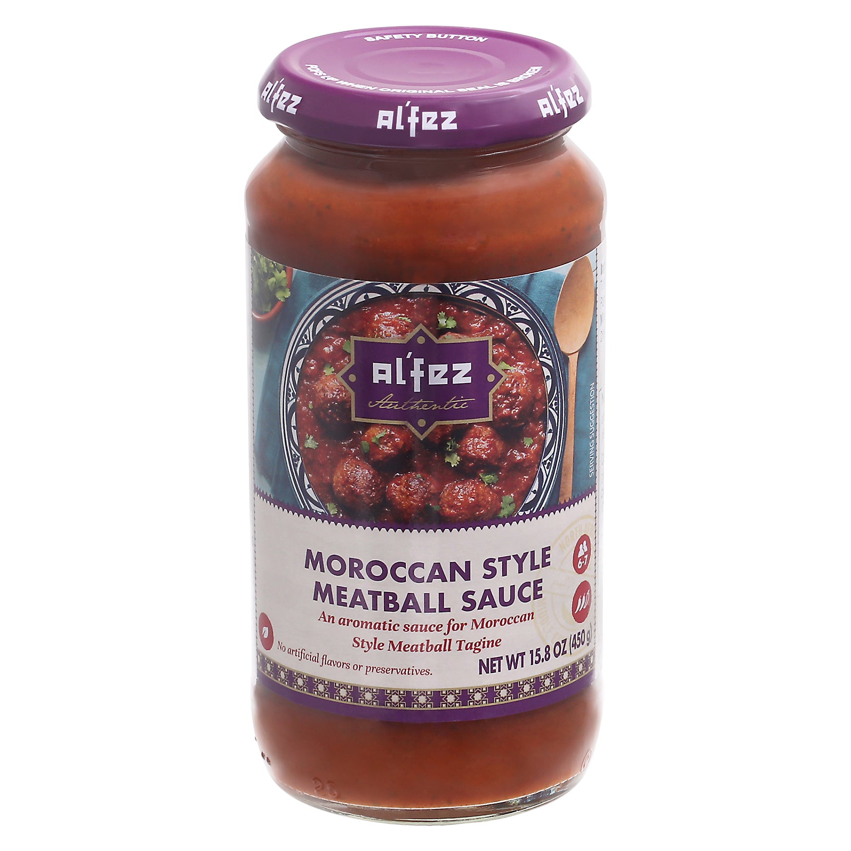 Al Fez Sauce Moroccan Meatball 15.8 Oz (Pack Of 6)