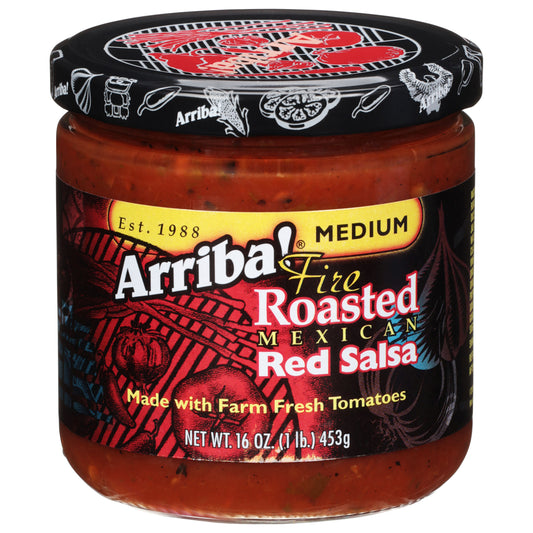 Arriba Salsa Red Med 16 oz (Pack Of 6)