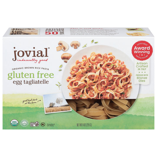 Jovial Pasta Brwnrce Tagliatelle 9 oz (Pack Of 12)