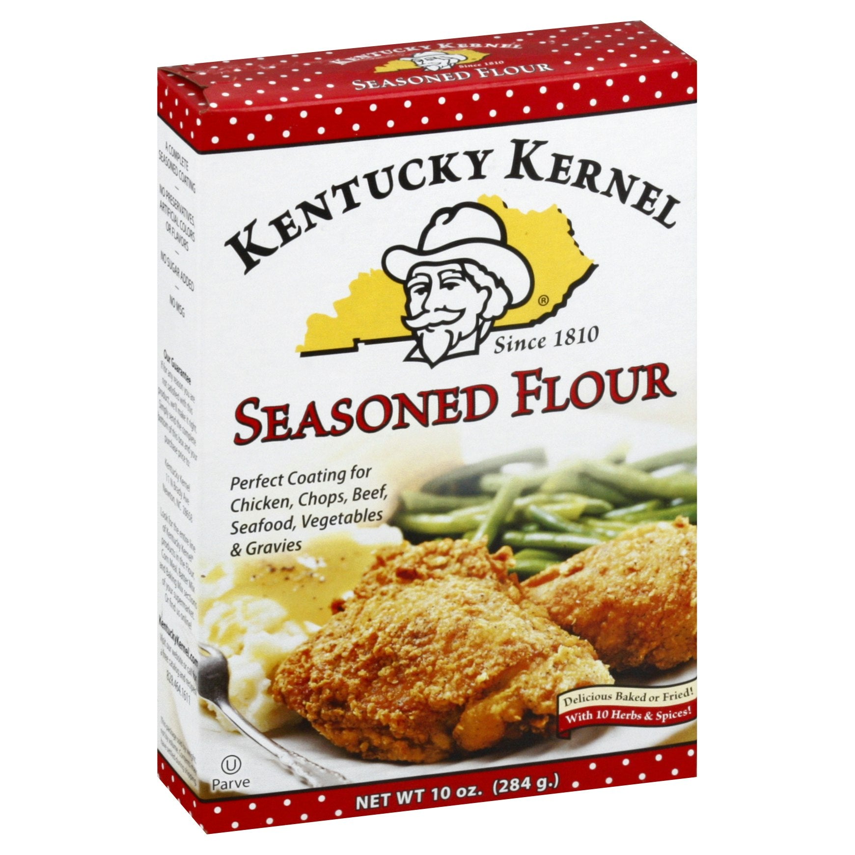 Kentucky Kernal Flour Seasoned 10 oz (Pack of 12)