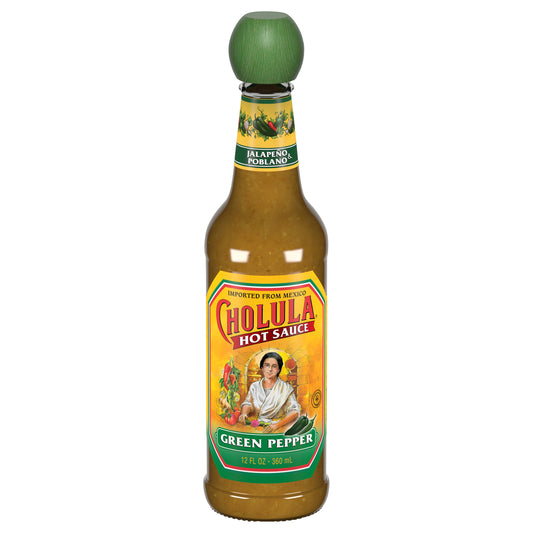 Cholula Hot Sauce Green Pepper 12 oz (Pack Of 12)