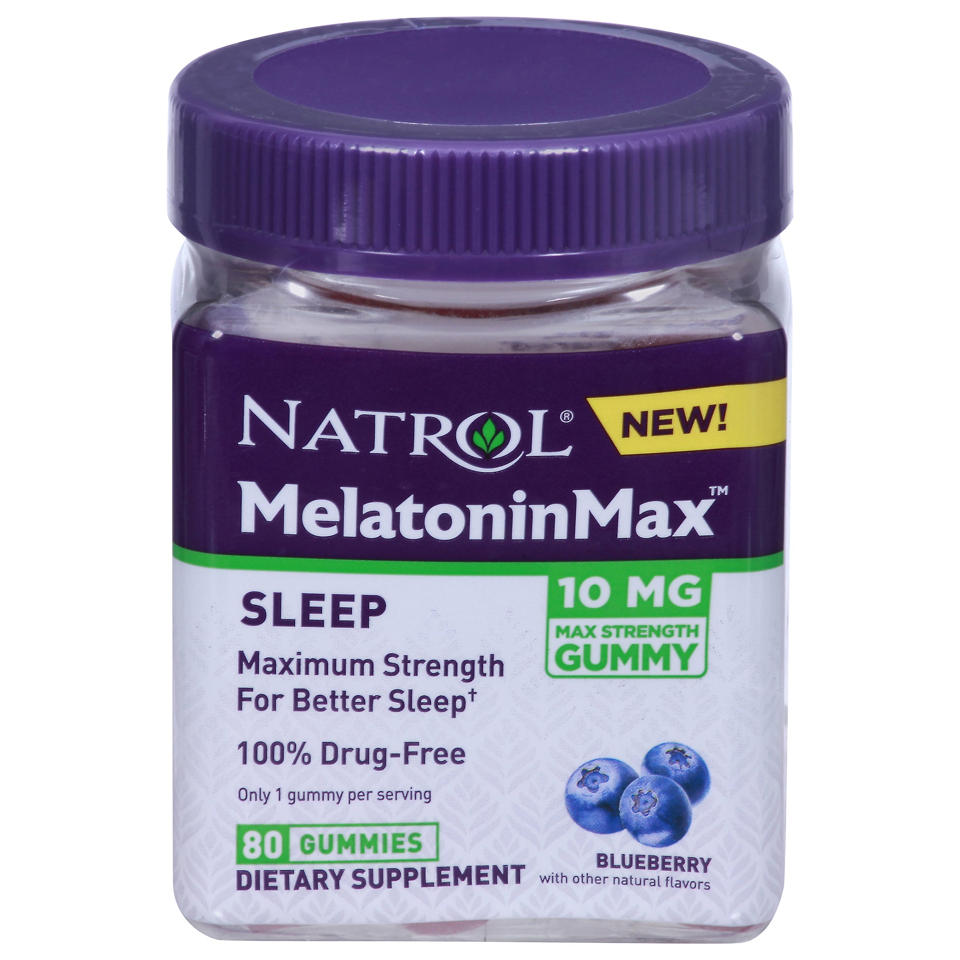 Natrol Melatonin Max 10Mg 80 Pieces 80 Pc Pack of 1