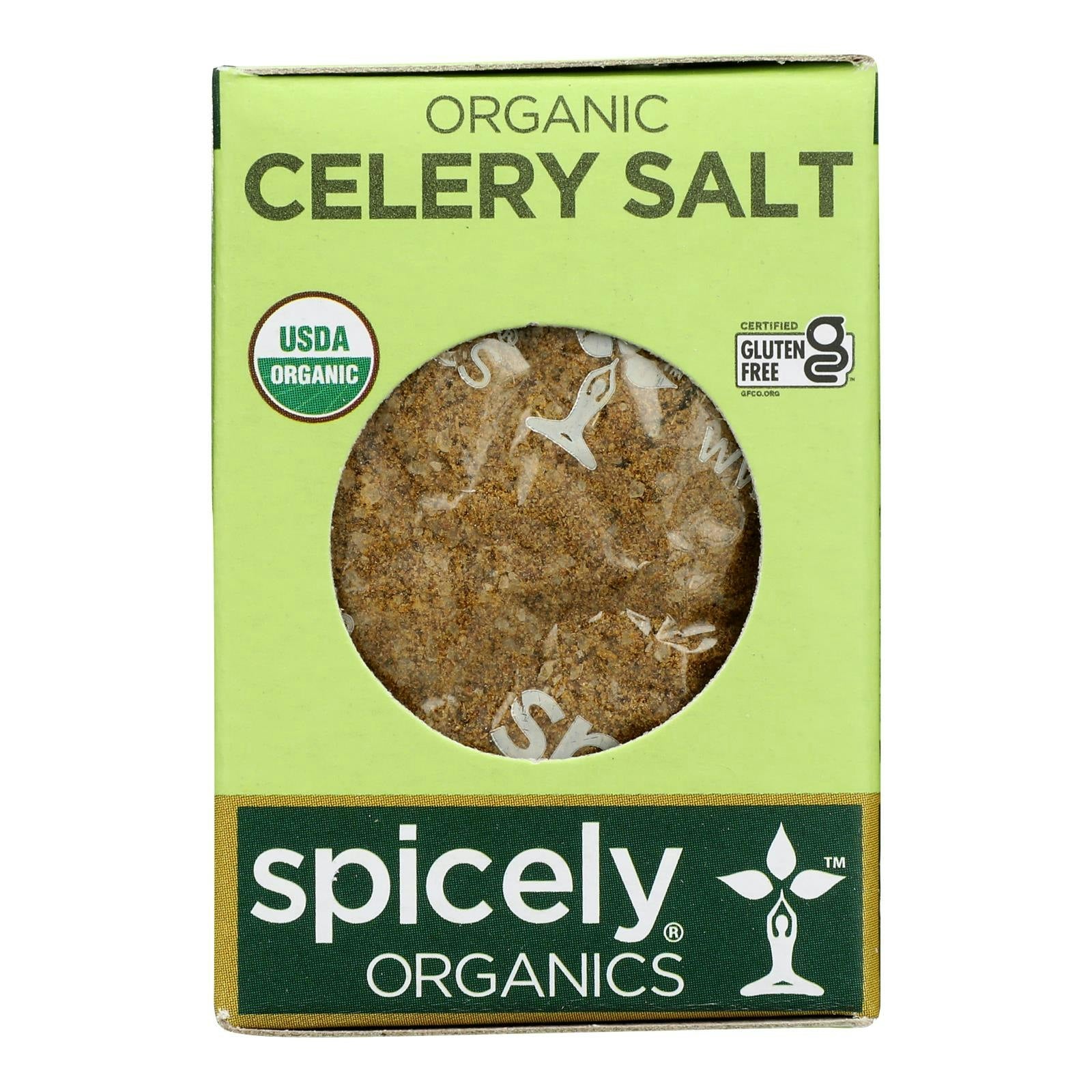 Spicely Organics - Organic Celery Salt Gluten Free .5 oz (Pack of 6)