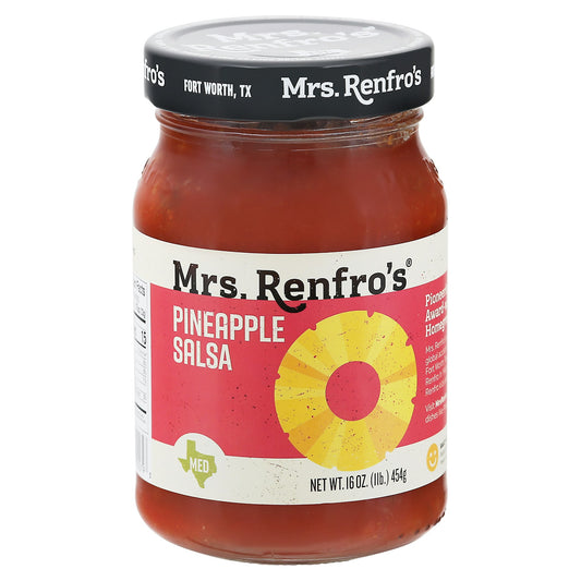 Mrs Renfro Salsa Pineapple 16 oz (Pack of 6)