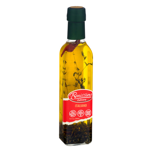 Benissimo Oil Olive Italiano 8.1 Oz Pack of 6