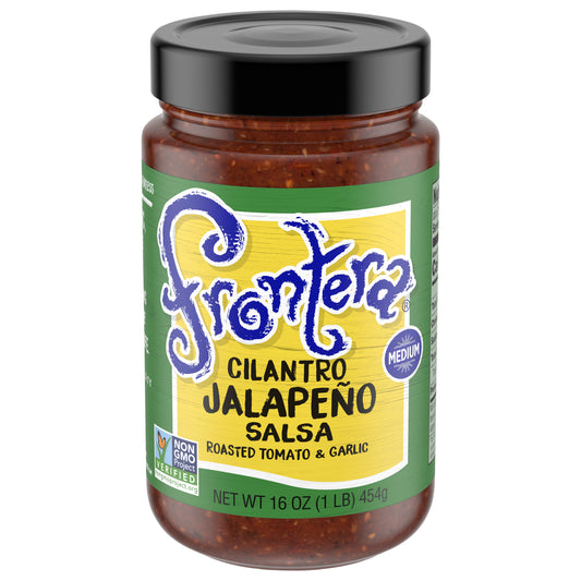 Frontera Salsa Meduim Jalapeno Cilantro 16 oz (Pack Of 6)