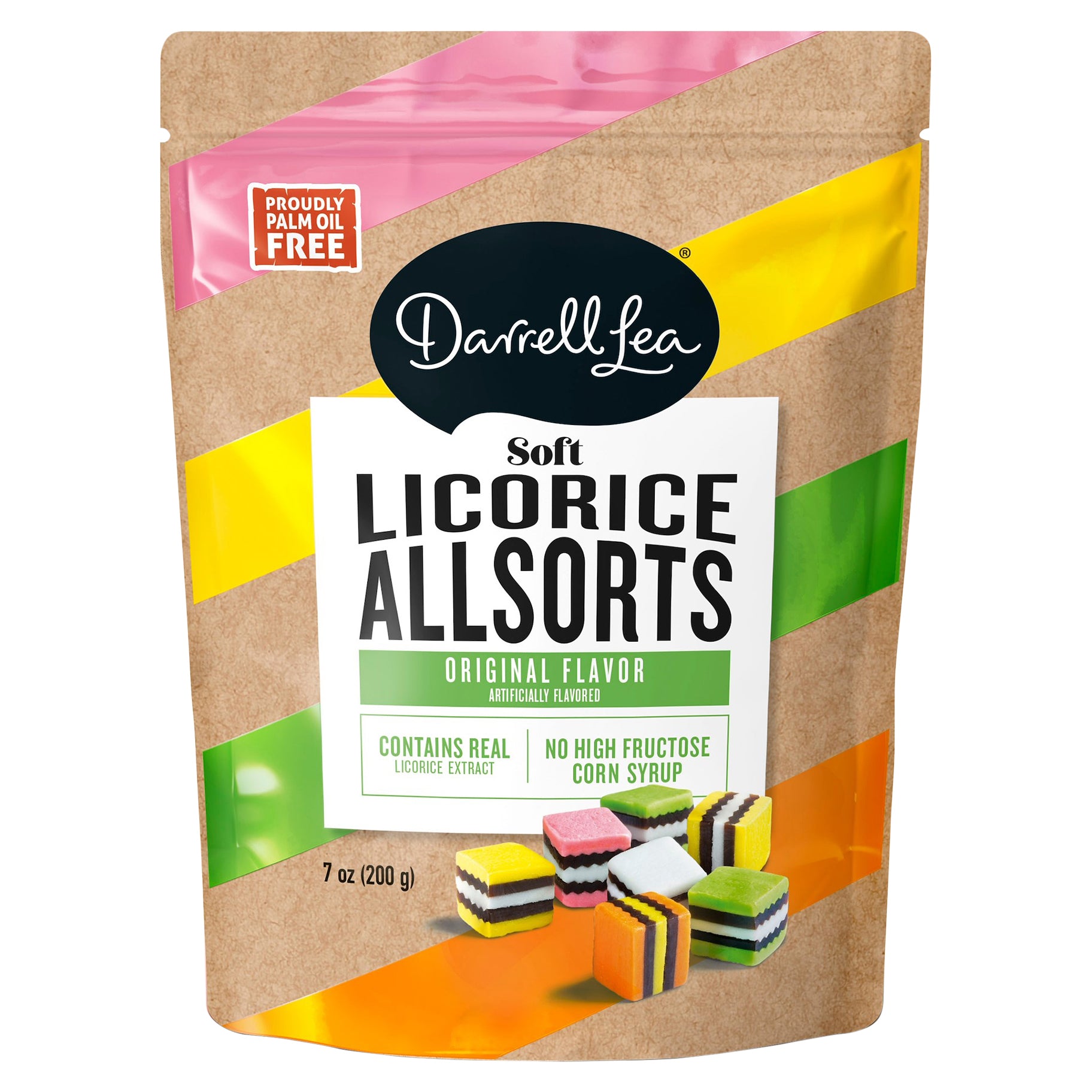 Darrell Lea Licorice Allsorts 7 Oz (Pack Of 8)