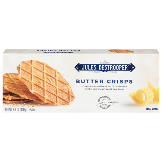 Jules Destrooper Cookie Butter Crisps 3.5 oz (Pack Of 12)