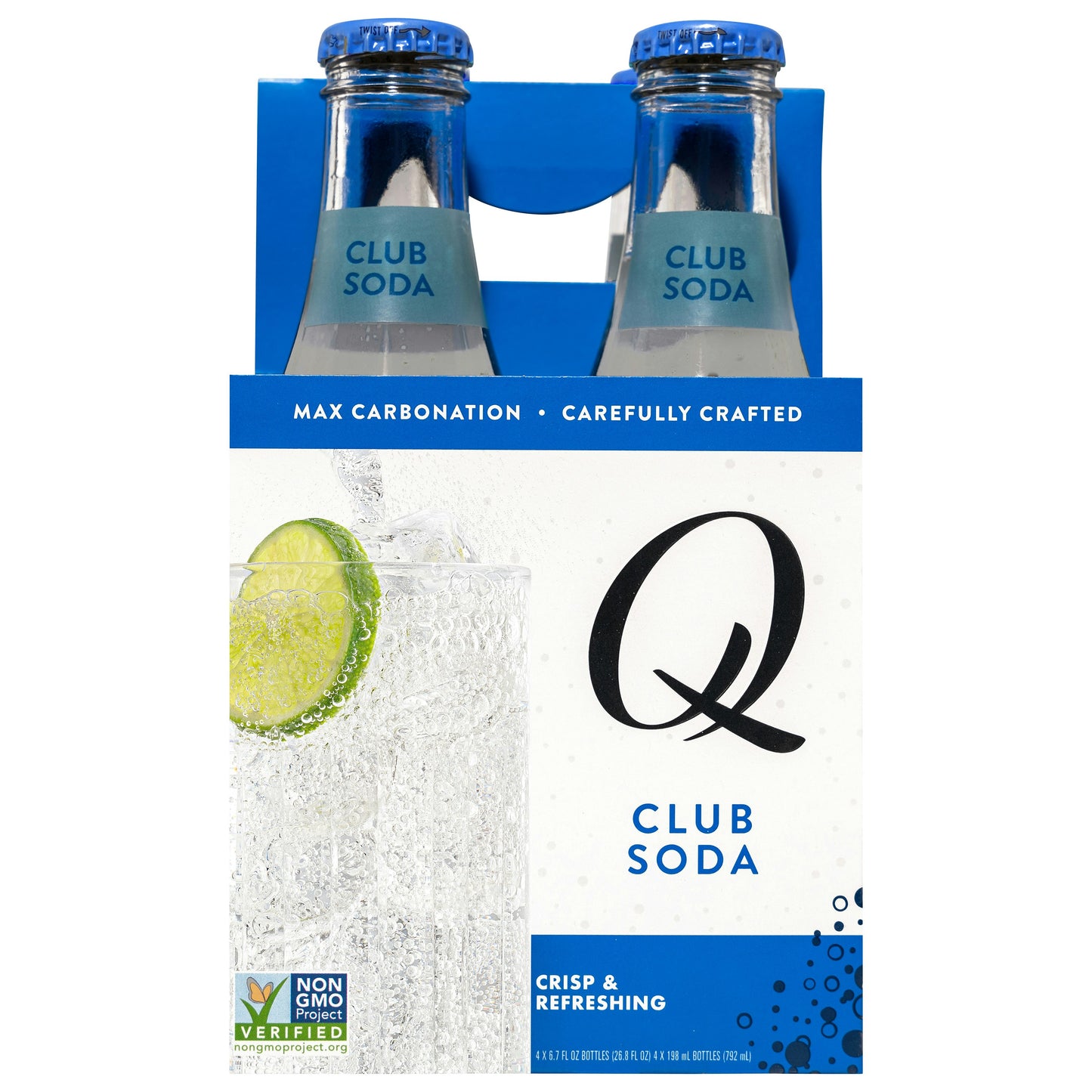 Q Tonic Club Soda 26.8 FO (Pack of 6)