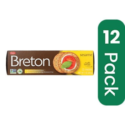 Breton/dare - Crackers Sesame 7 oz (Pack of 12)