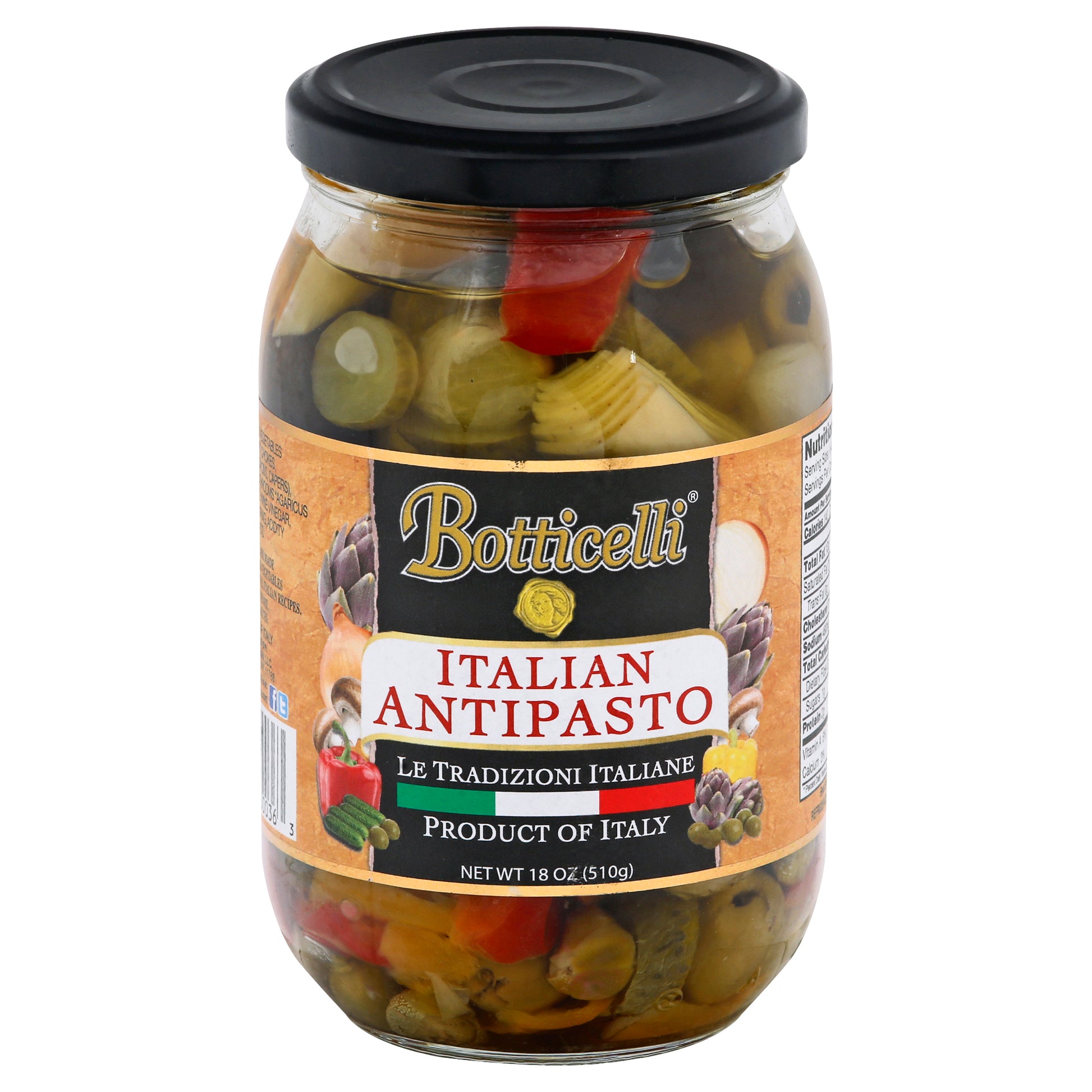 Botticelli Foods Llc Antipasto Italian 18 oz (Pack Of 12)