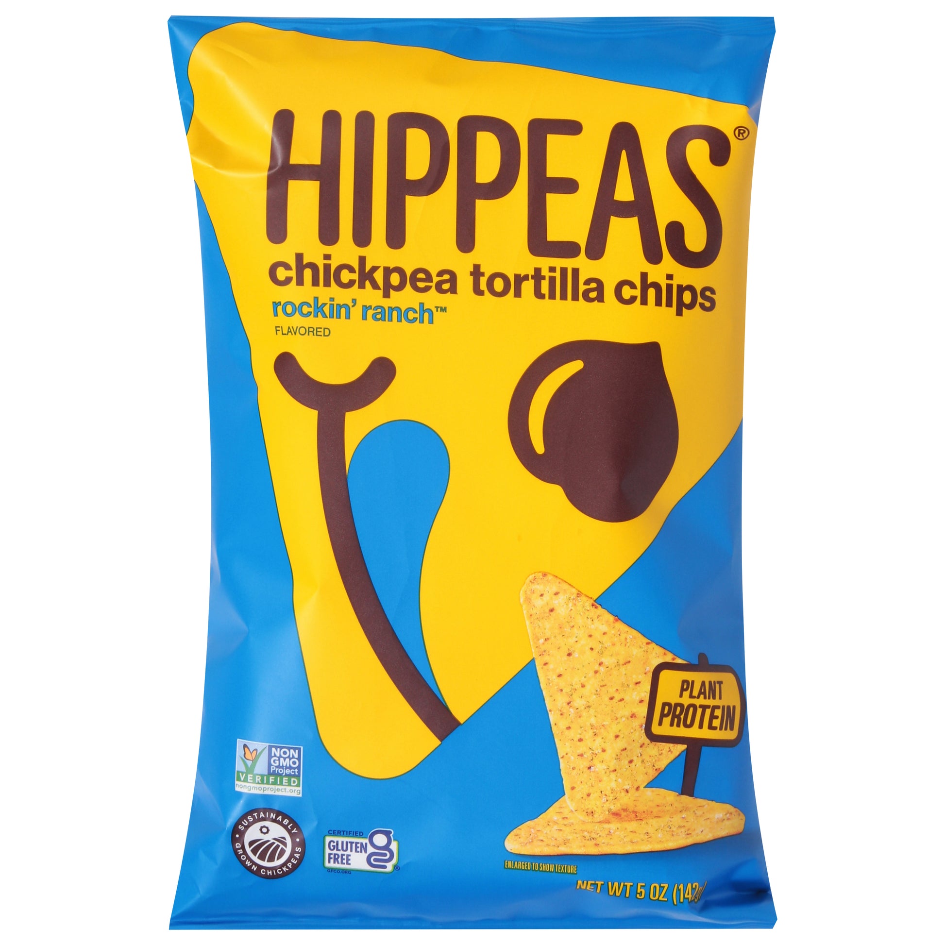 Hippeas Chip Tortilla Ranch Rockin 5 oz (Pack Of 12)