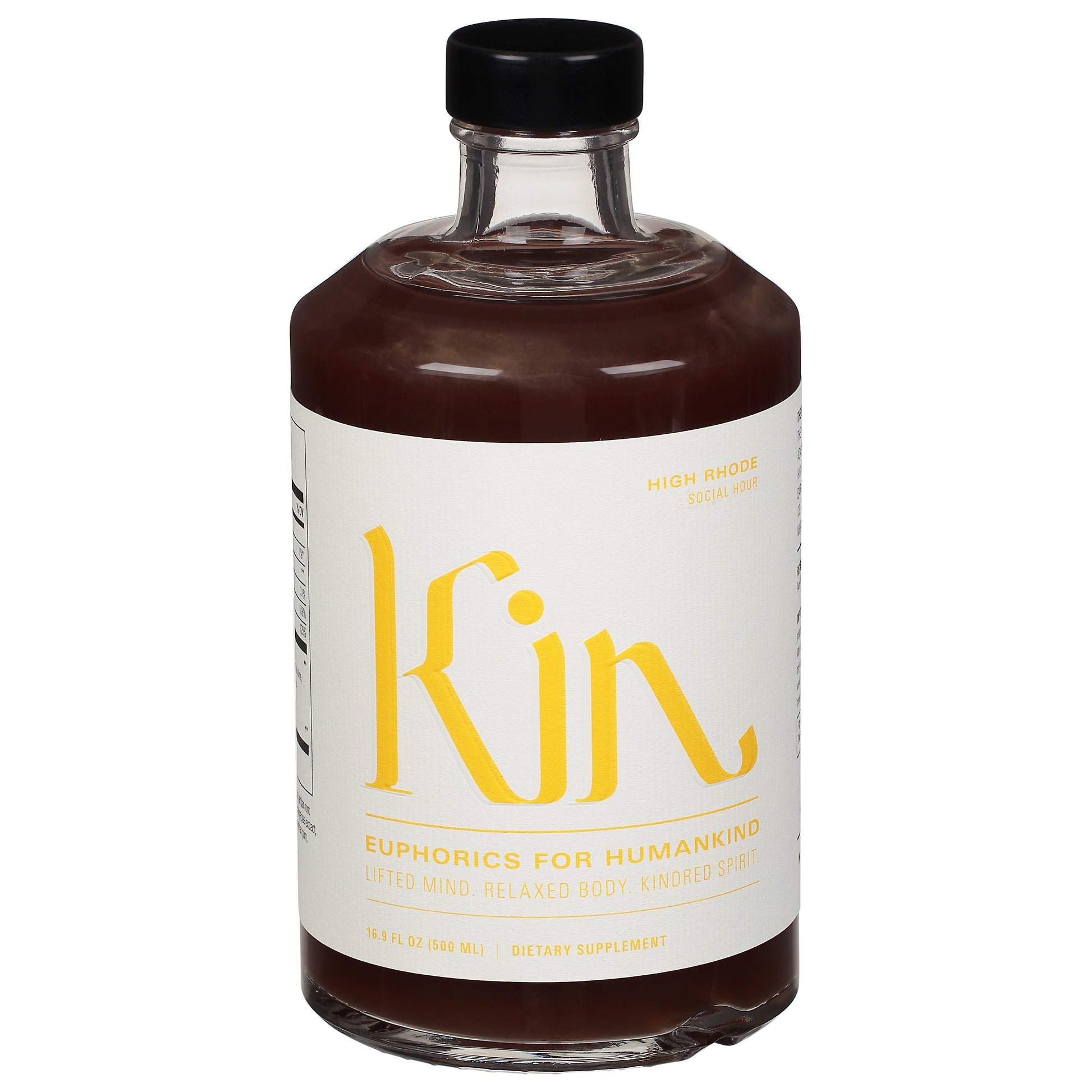 Kin Euphorics Elixir High Rhode Energy 16.9 FO (Pack Of 6)