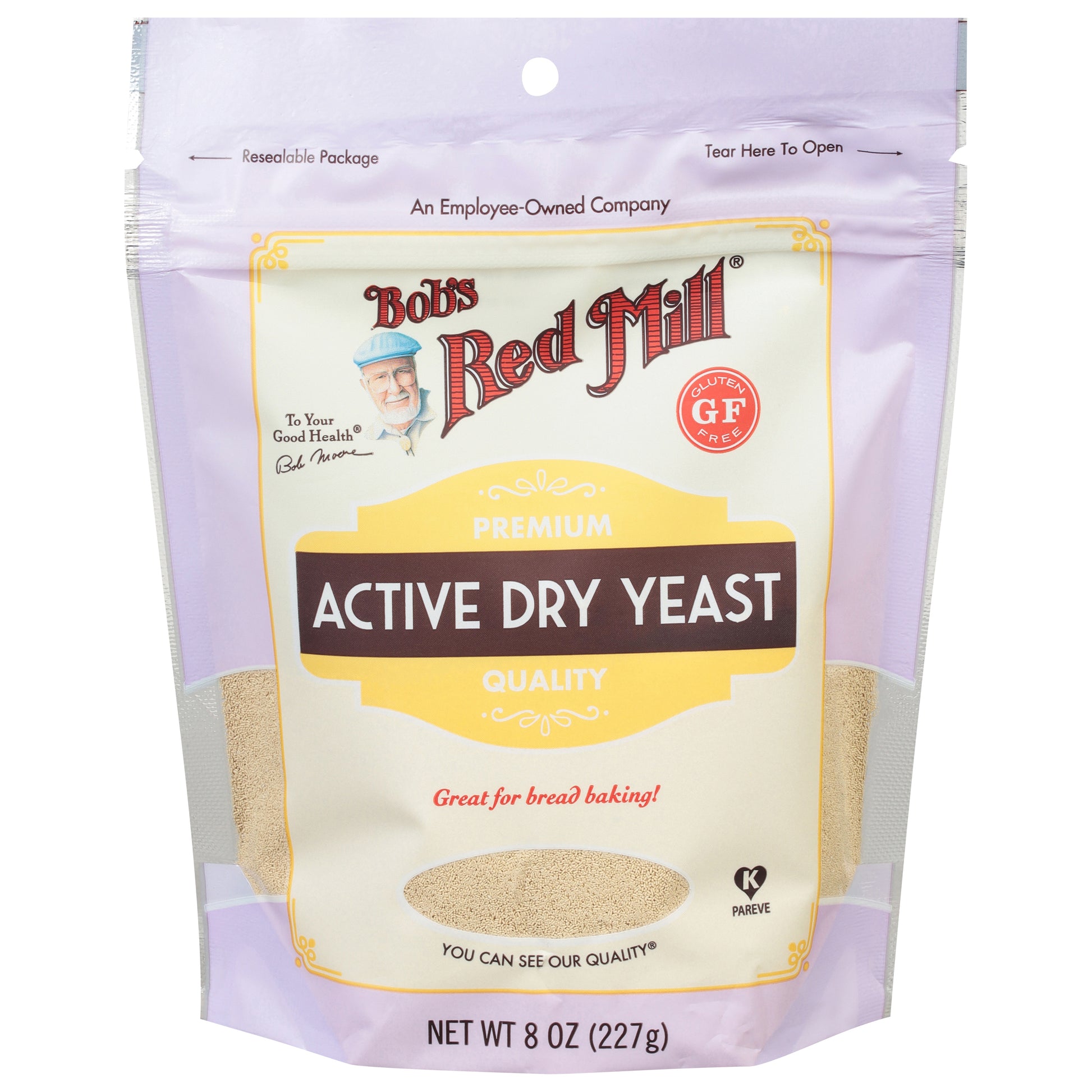 Bobs Red Mill Yeast Active Dry 8 oz (Pack Of 5)