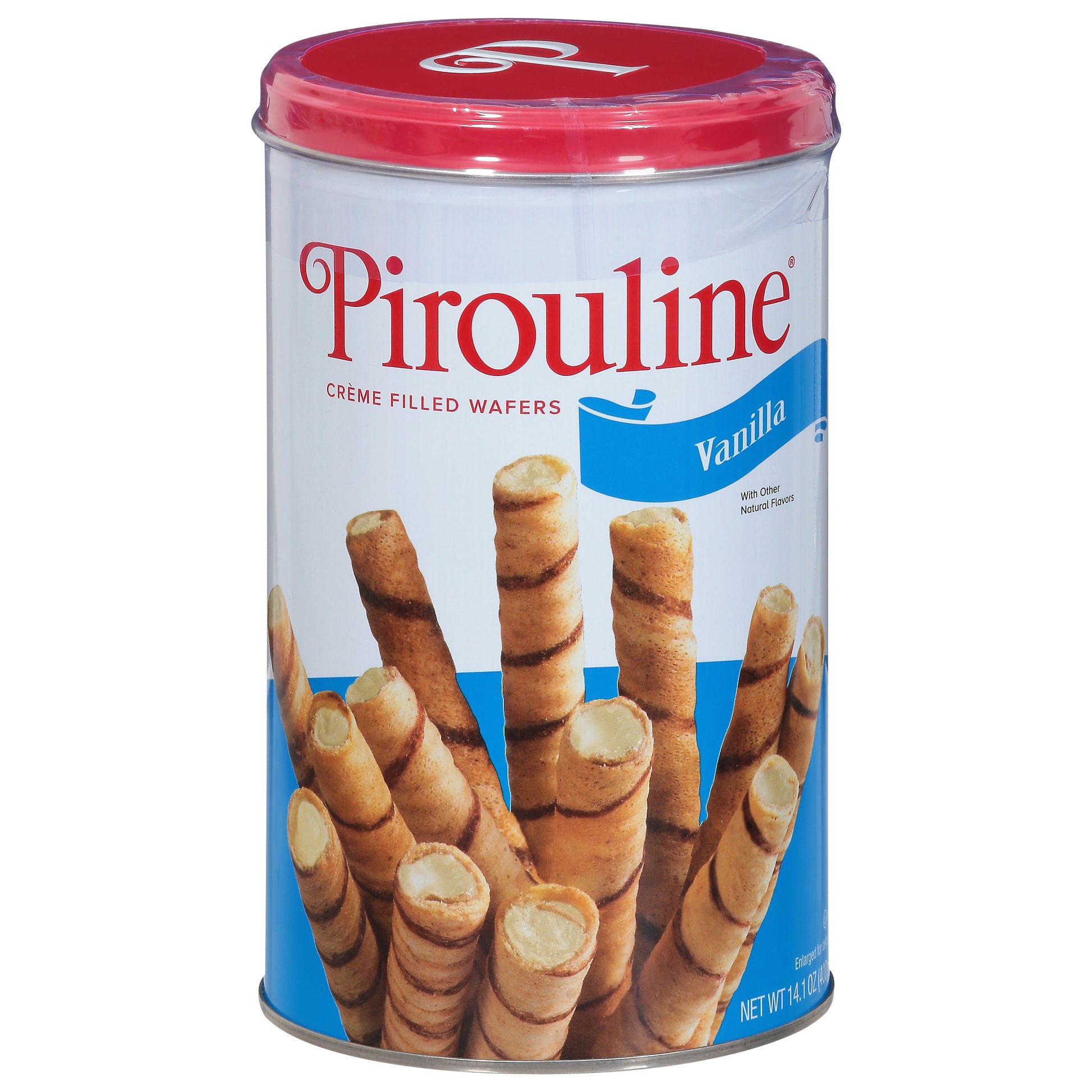 Debeukelaer Pirouline Vanilla Cream Tin 14.1 Oz (Pack Of 6)