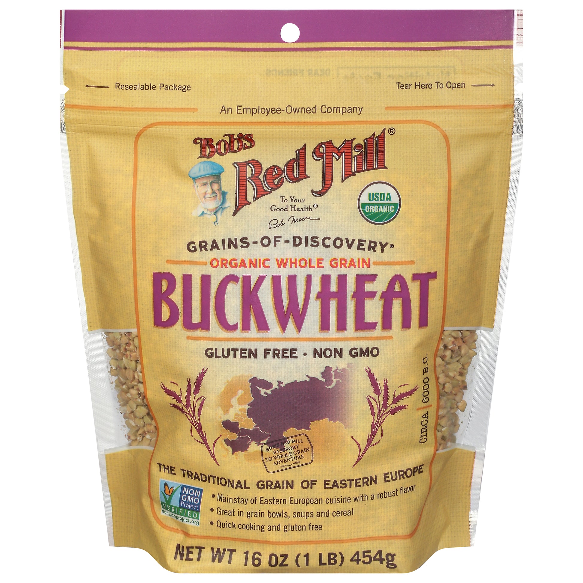 Bobs Red Mill Buckwheat Groats 16 Oz (Pack Of 4)