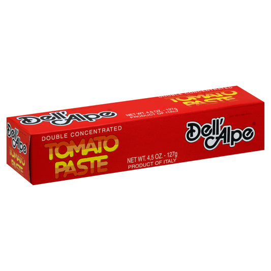 Dell Alpe Tomato Paste Tube 4.5 oz (Pack Of 12)