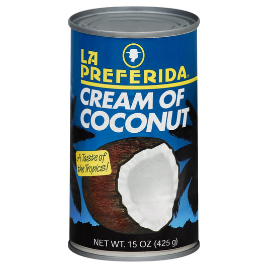 La Preferida Cream Of Coconut 15 Oz (Pack Of 12)