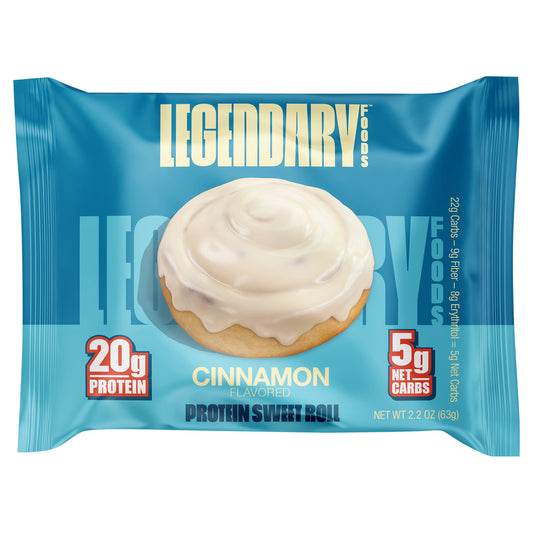 Legendary Foods Protein Sweet Rolls Cinnamon 2.2 Oz (Pack Of 8)