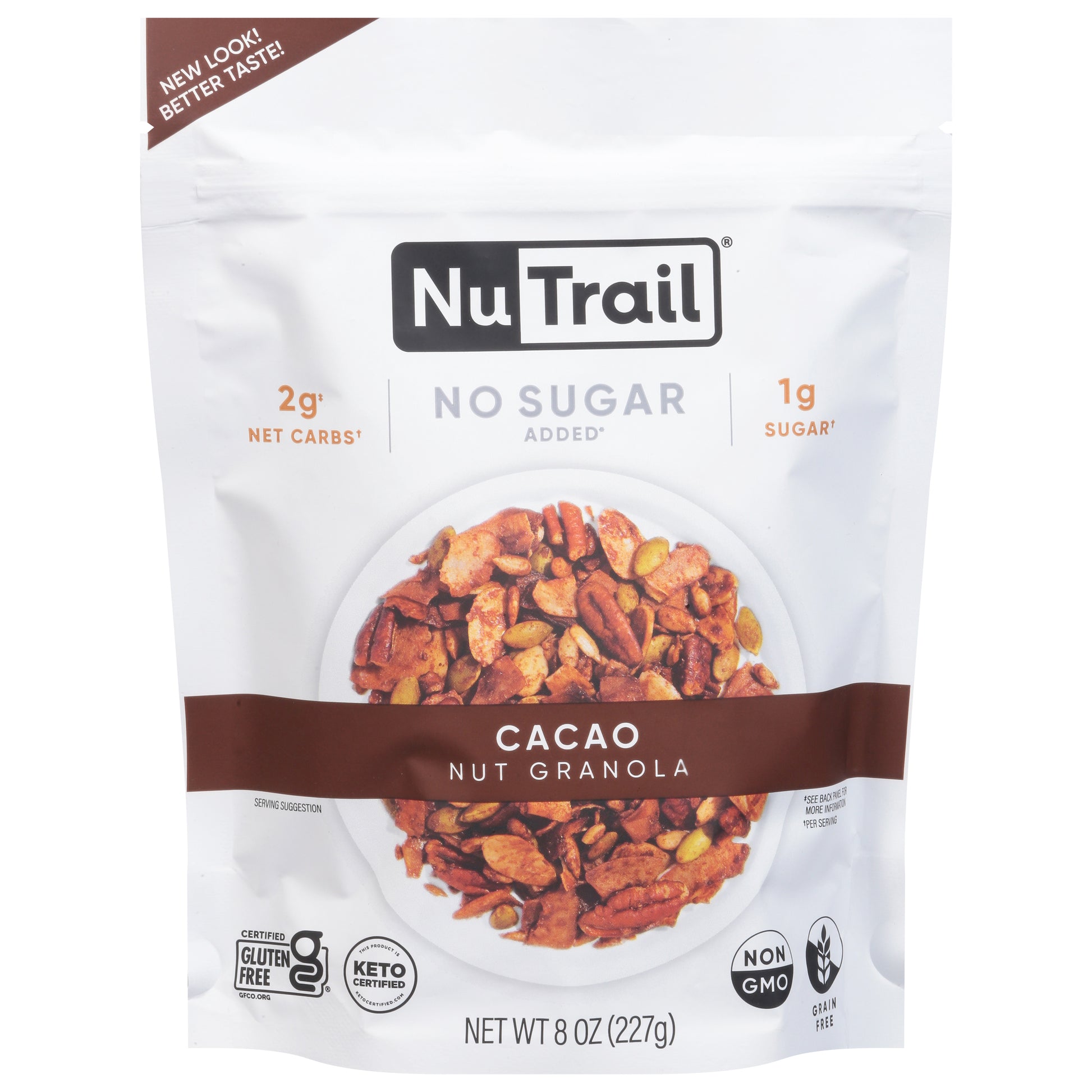 Nutrail Granola Keto Cacao 8 Oz (Pack Of 6)