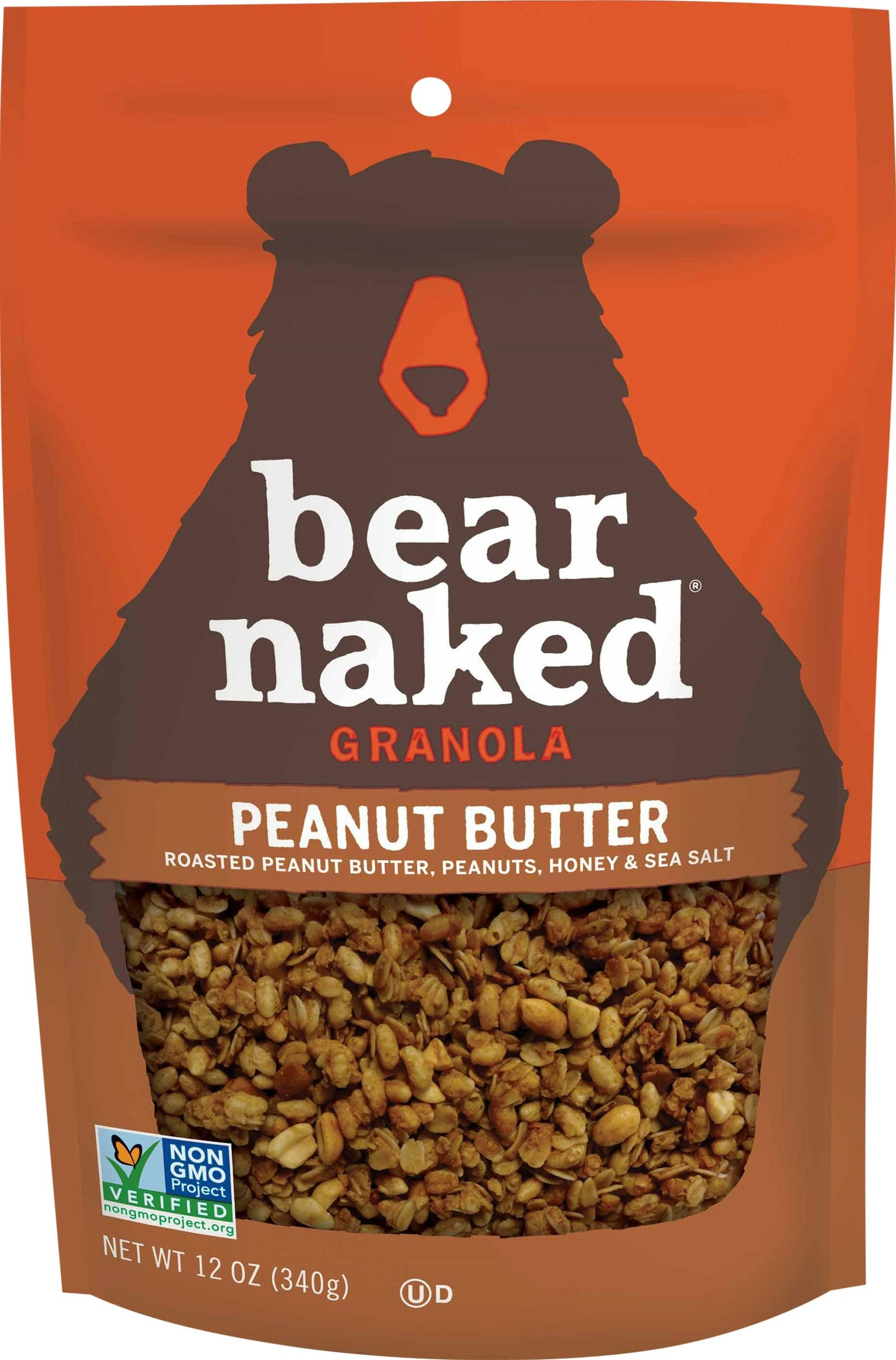 Bear Naked Granola Peanut Butter 12 Oz (Pack of 6)