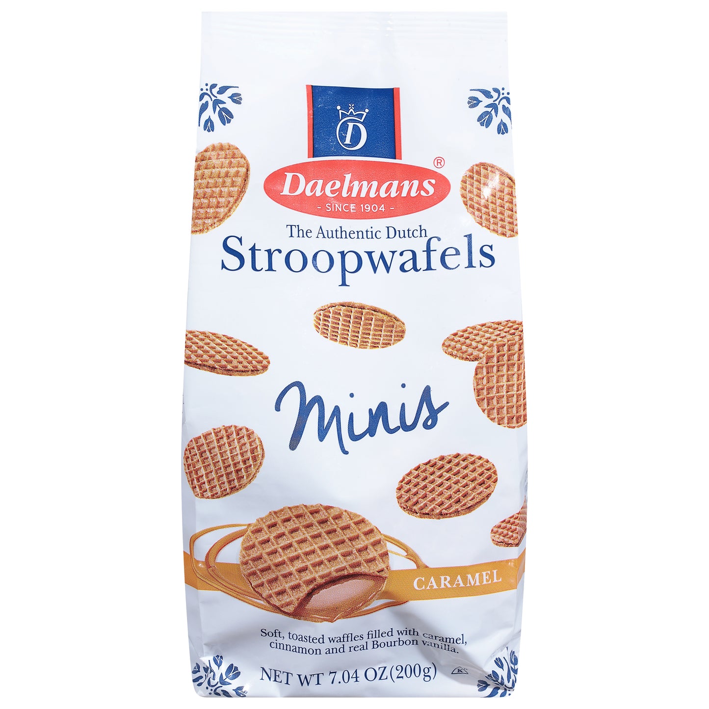 Daelmans Wafer Caramel Mini Stroopwafel 7.04 oz (Pack Of 12)