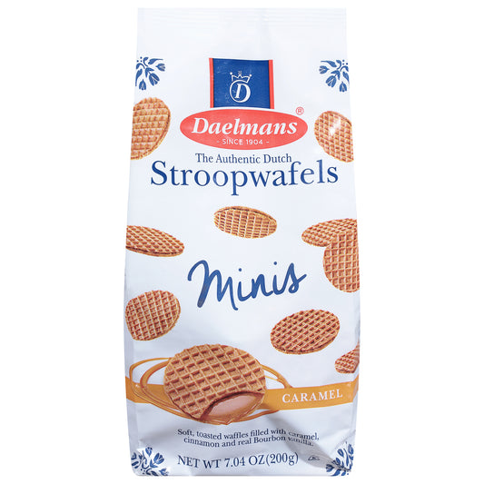 Daelmans Wafer Caramel Mini Stroopwafel 7.04 oz (Pack Of 12)