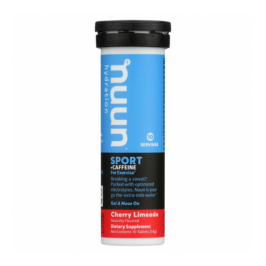 Nuun Hydration Drink Tab - Energy - Cherry Limeade - 10 Tablets (Pack of 8)