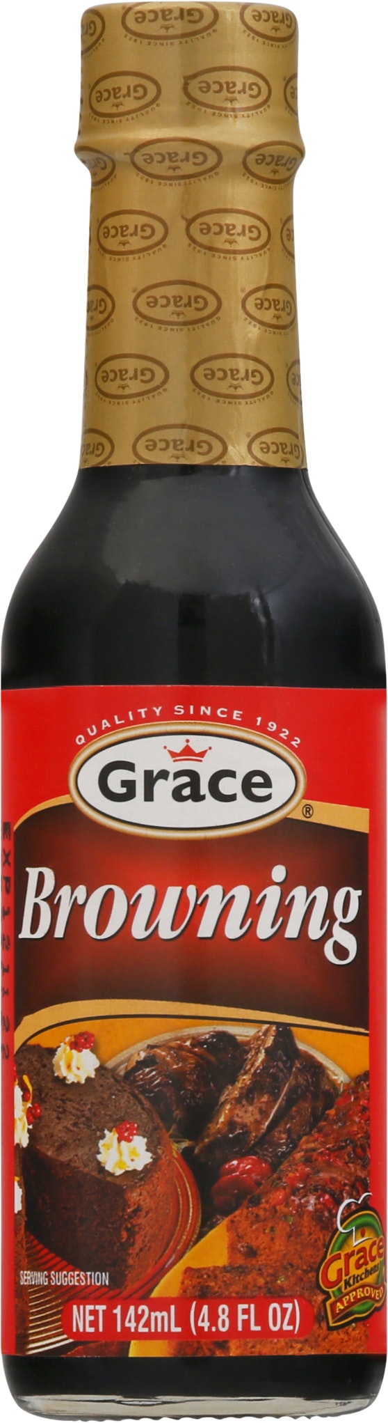 Grace Sauce Browning Caramel Bottle - 142 Ml (Pack of 24)