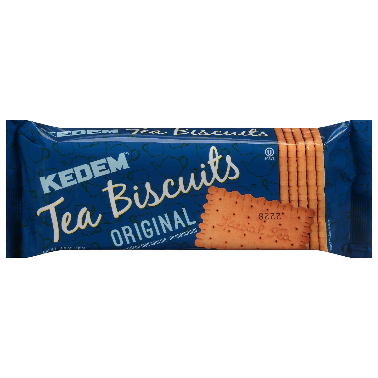 Kedem Tea Biscuit Plain 4.2 Oz Pack of 24