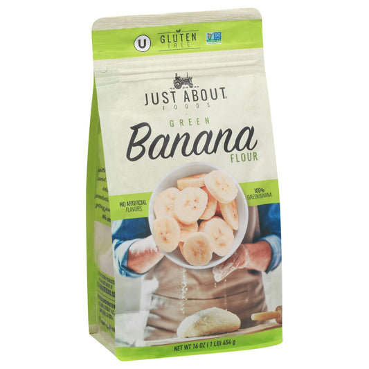 Just About Foods Flour Banana 1 Lb (Pack of 5)