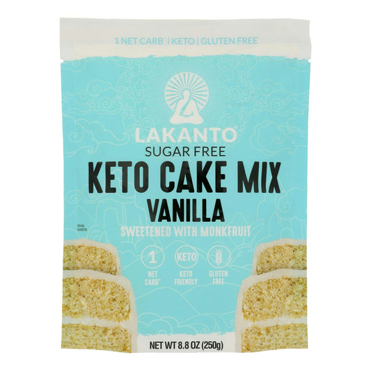 Lakanto - Cake Mix Keto Vanilla 8.8 oz (Pack of 8)