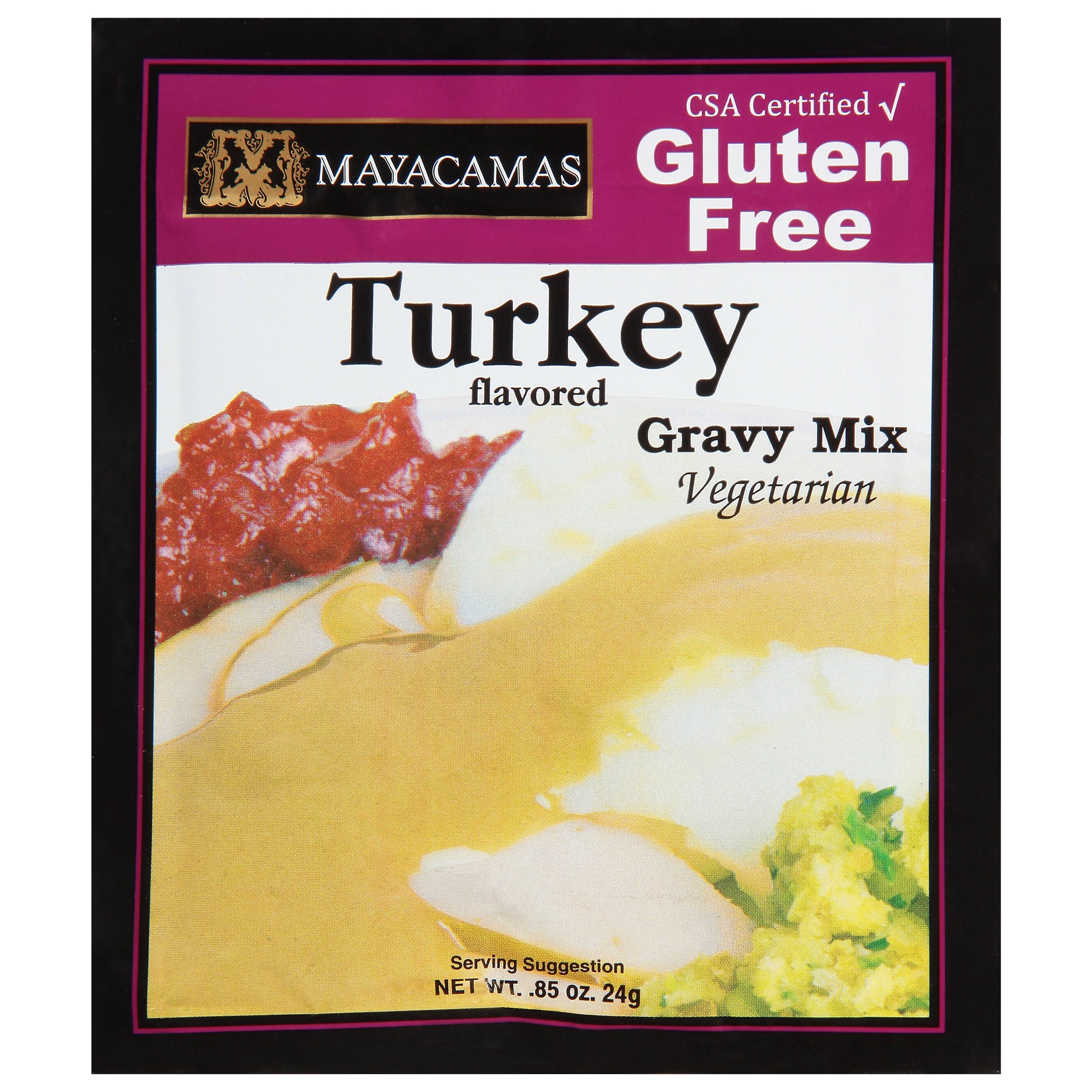 Mayacamas Mix Gluten Free Gravy Turkey 0.7 oz (Pack Of 12)