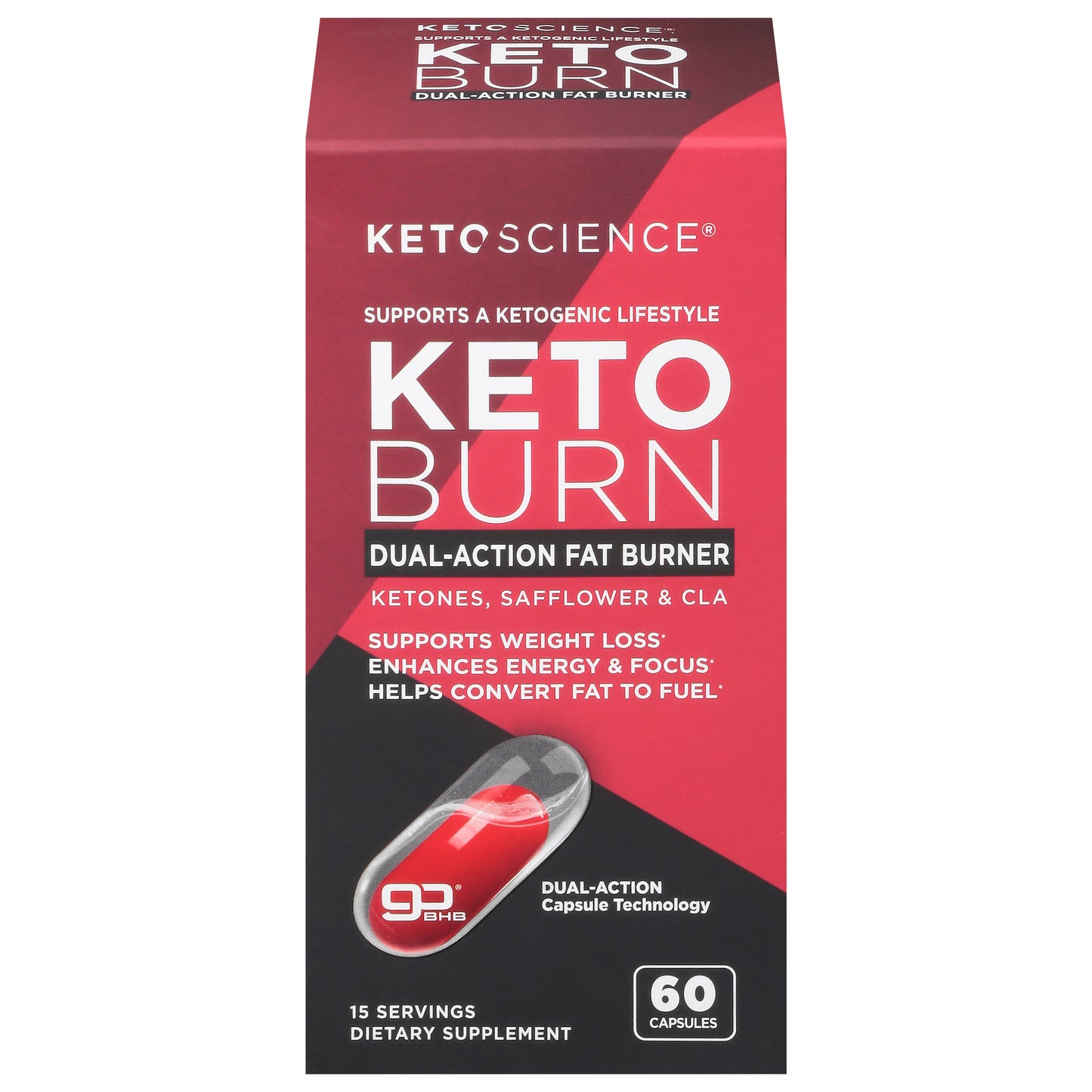 Keto Science Diet Keto Burn 60 Cp 60 Cp Pack of 1