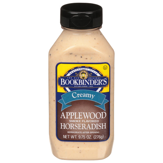 Bookbinders Horseradish Applewood Smoke Creamy 9.75 oz (Pack Of 9)