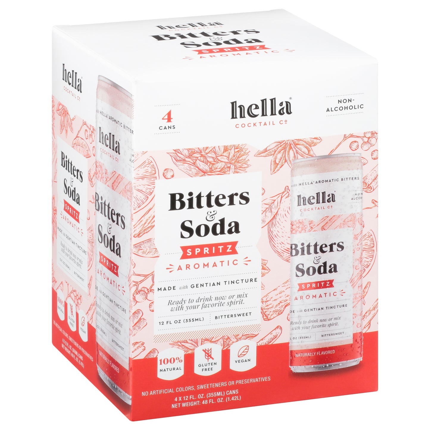 Hella Cocktail Bitters Spritz Aromatc 48 FO (Pack Of 6)