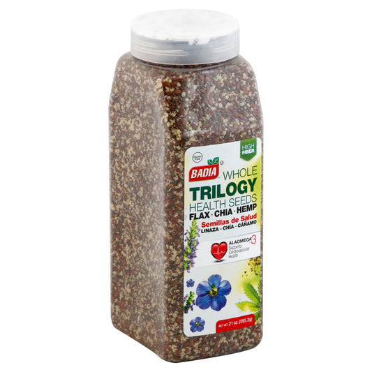 Badia Seeds Trilory Health Whole 21 oz (Pack Of 4)