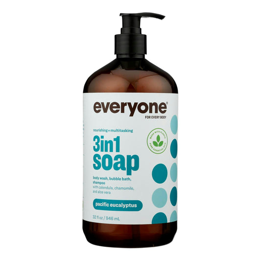 Everyone - Soap 3 In 1 Pacific Euclyptus - 32 fl. oz