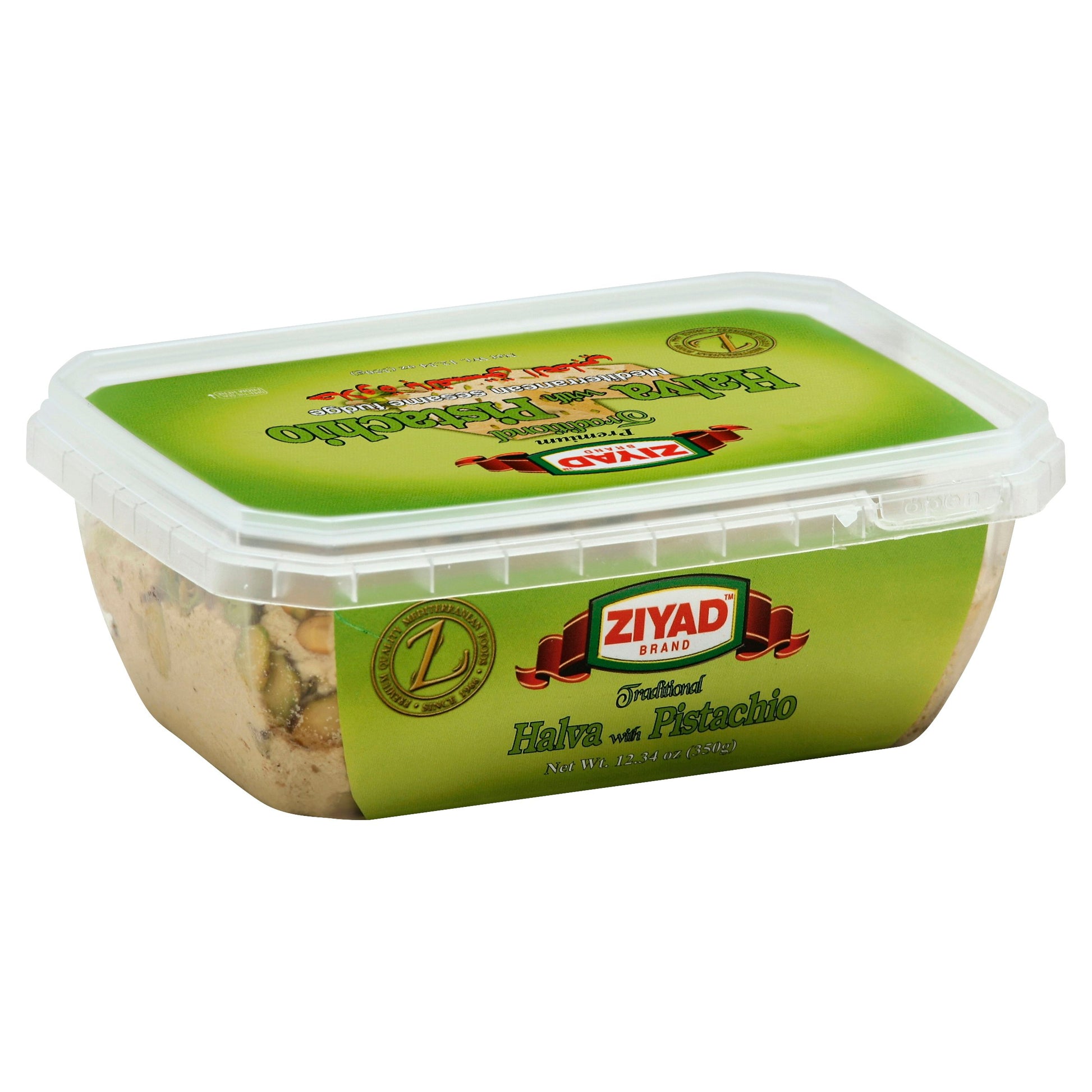 Ziyad Halva Pistachio 12.34 oz (Pack of 6)