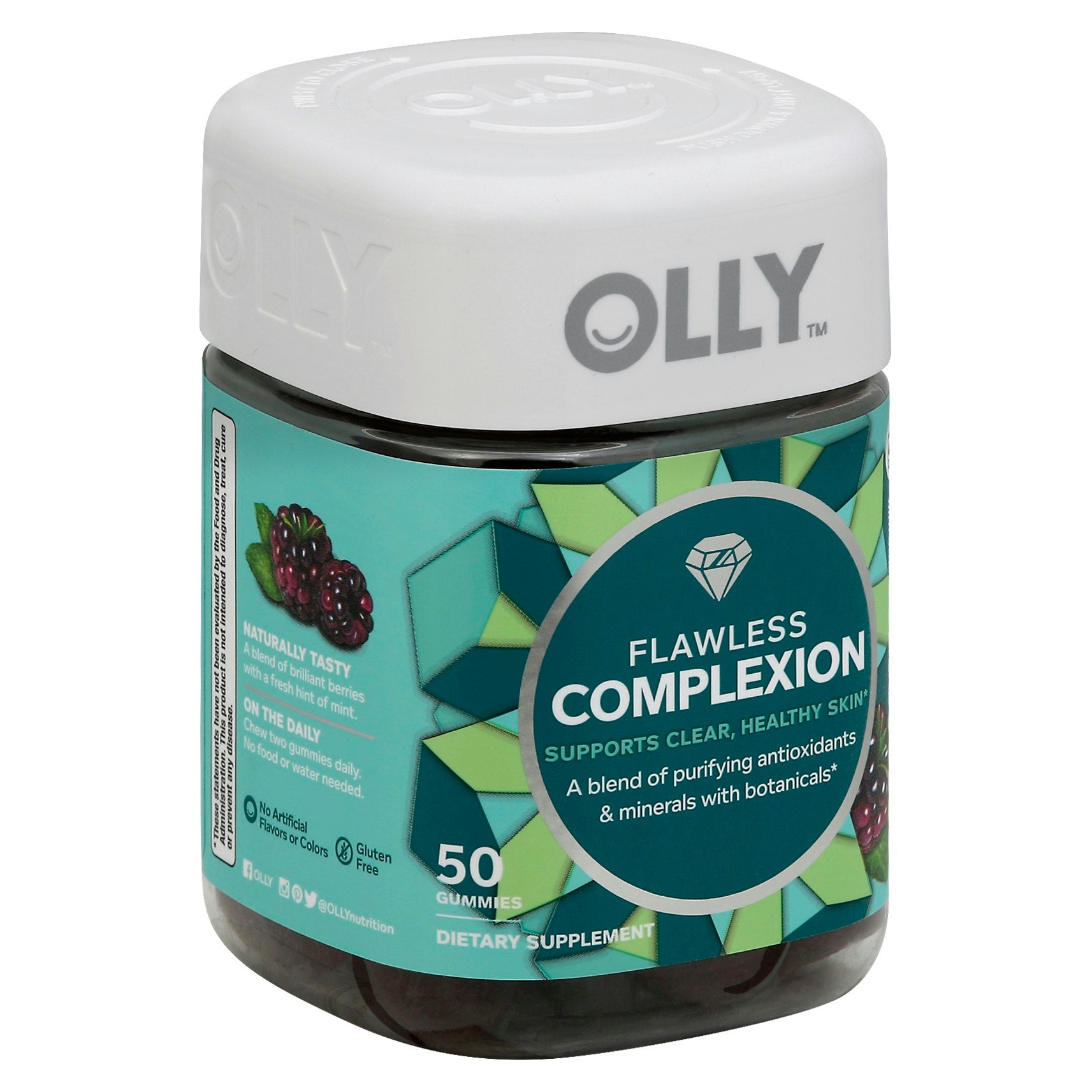 Olly Complexion Gummy Berry 50 Ea (Pack of 12)