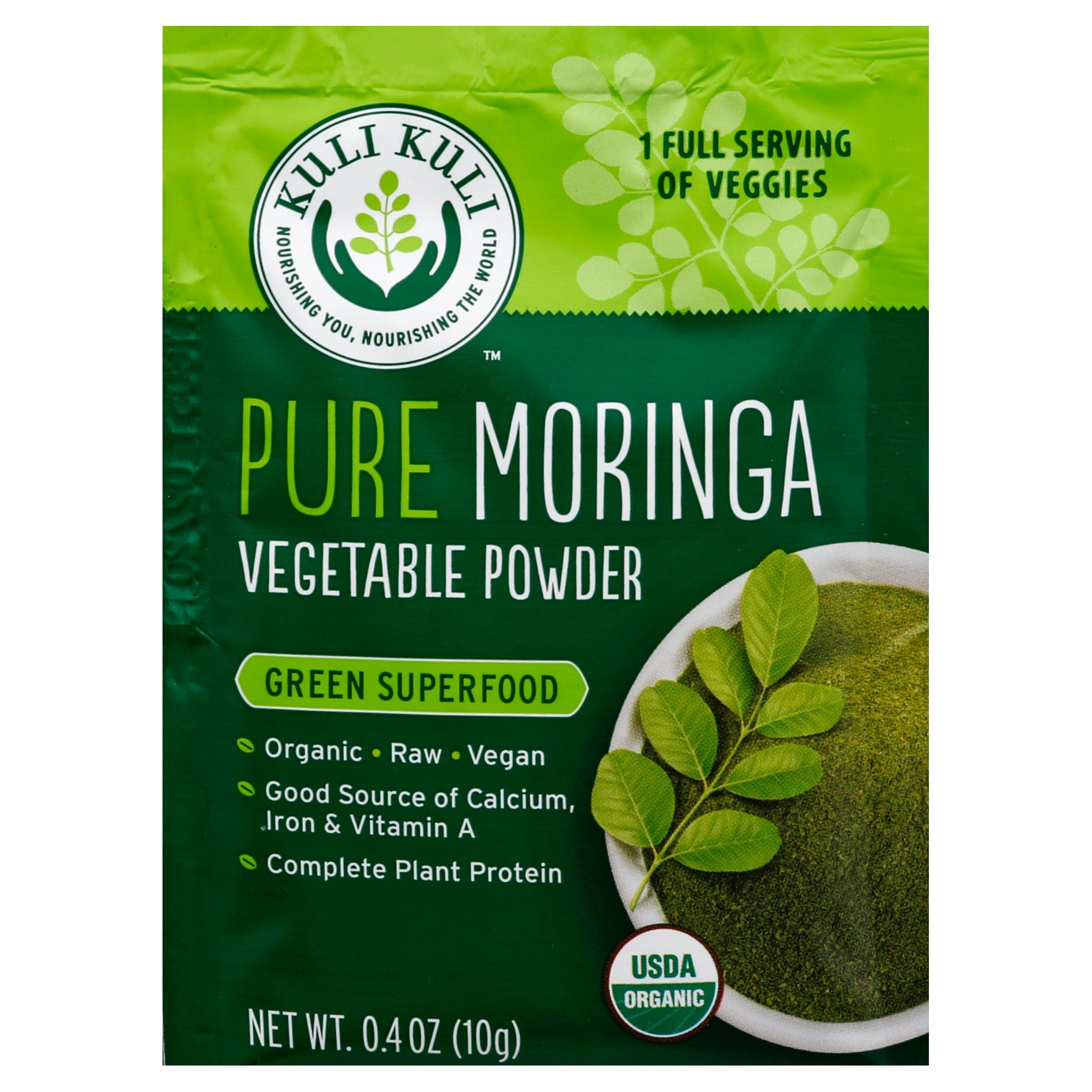 Kuli Kuli Mo Veggie Powder Pure Moringa 10 Gm (Pack Of 20)