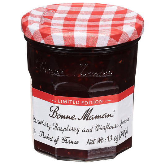 Bonne Maman Preserves Strawberry Raspberry  13 oz (Pack Of 6)