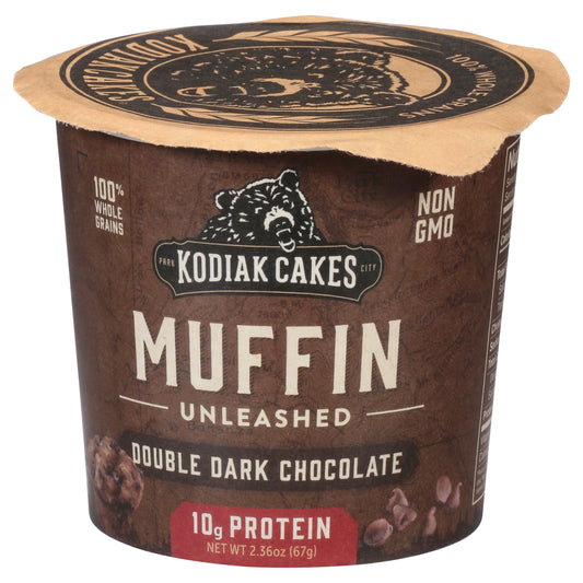 Kodiak Muffin Cup Doble Dark Chocolate 2.36 oz (Pack Of 12)