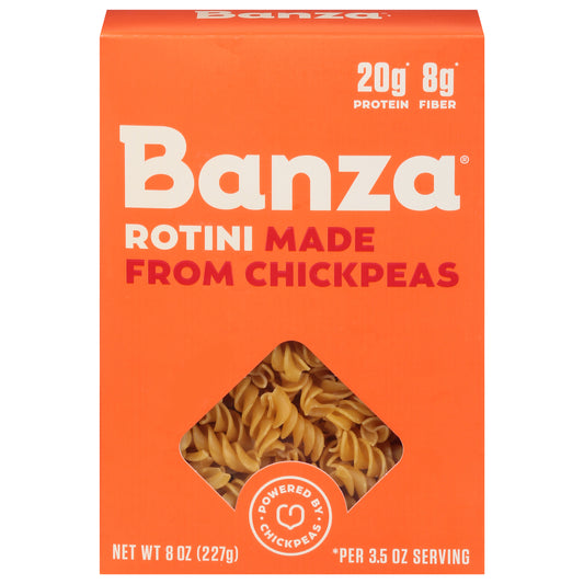 Banza Pasta Chickpea Rotini 8 oz (Pack Of 6)