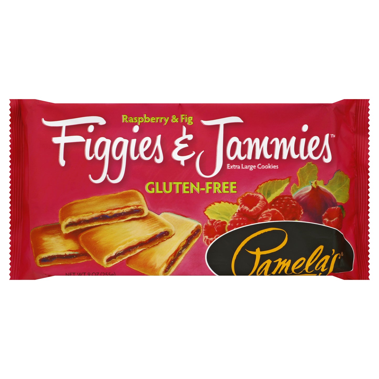 Pamelas Cookie Figgies & Jammies Raspberry & Fi 9 oz (Pack Of 6)