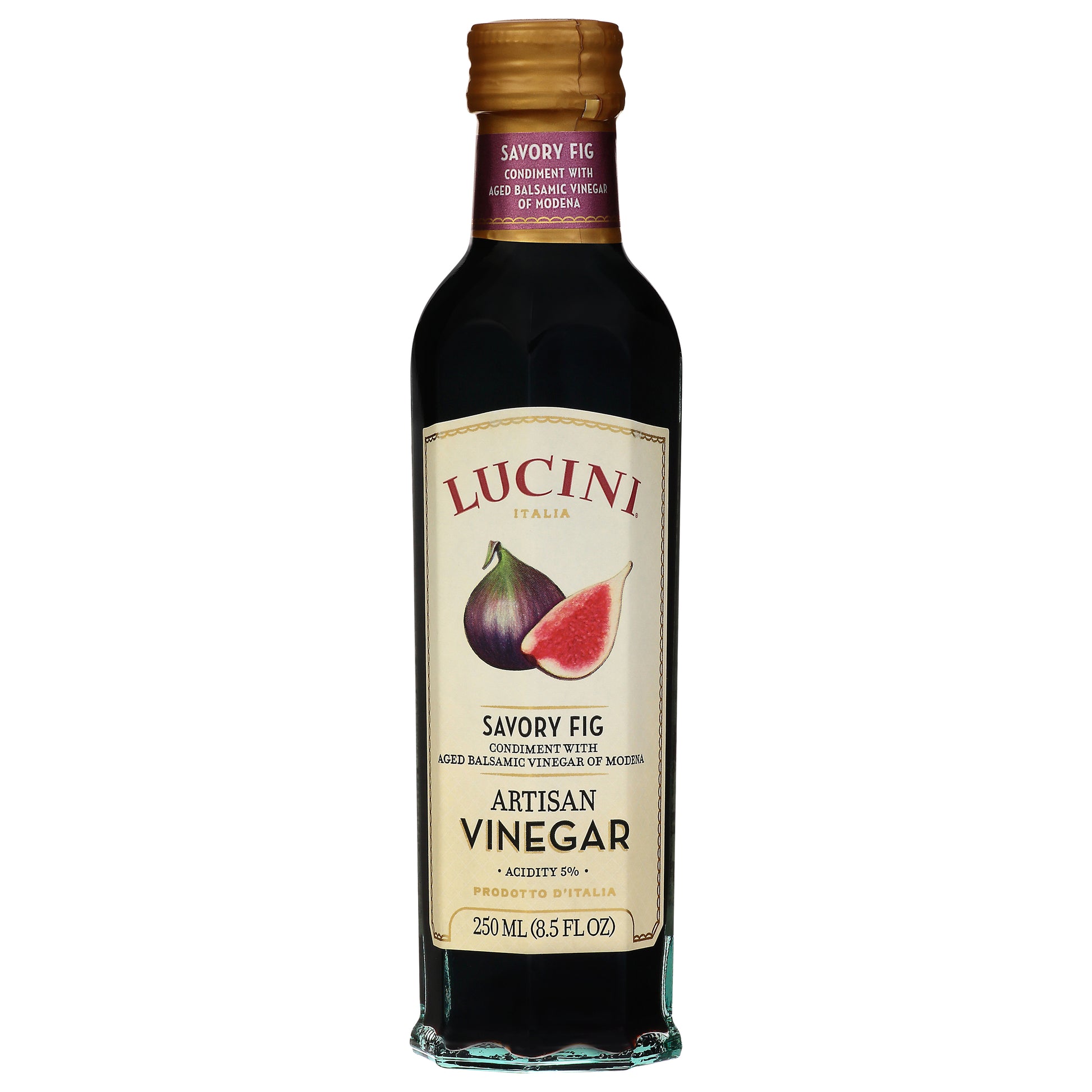 Lucini Fig Balsamic Vinegar Moden 8.5 Oz (Pack Of 6)