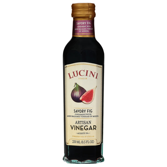 Lucini Fig Balsamic Vinegar Moden 8.5 Oz (Pack Of 6)